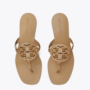 NWOT | Tory Burch Square Toe Miller Sandals